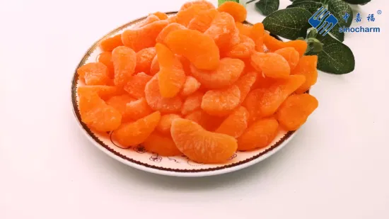 Segmento de tangerina Sinocharm 2021 Satsuma IQF com certificado HACCP